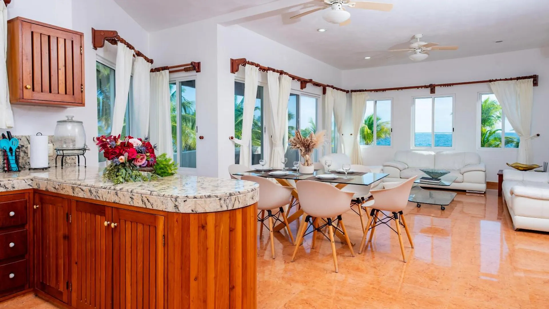 Villa Luxury Beach Residences Puerto Morelos Mexico